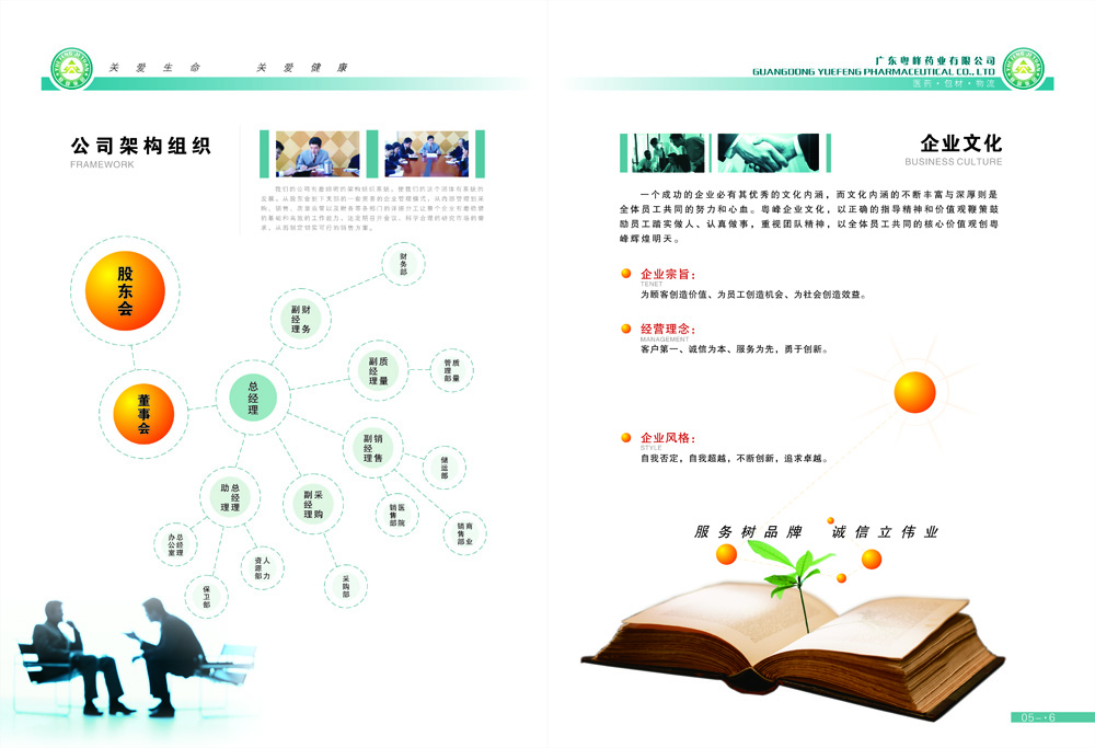 廣州醫(yī)藥畫冊設(shè)計