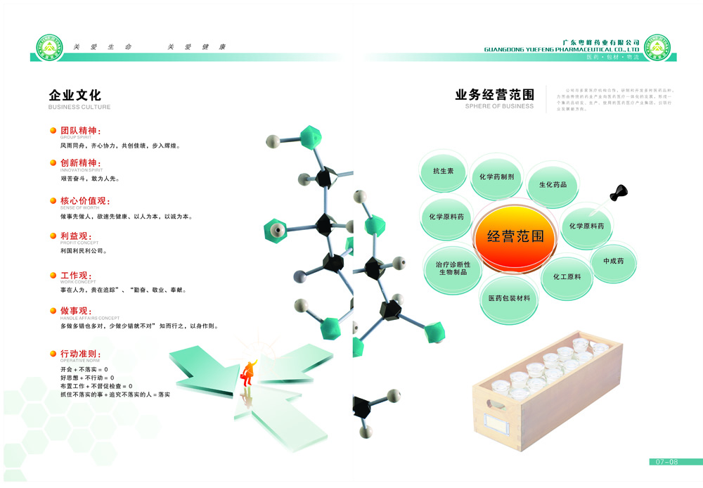 廣州藥業(yè)畫冊設(shè)計